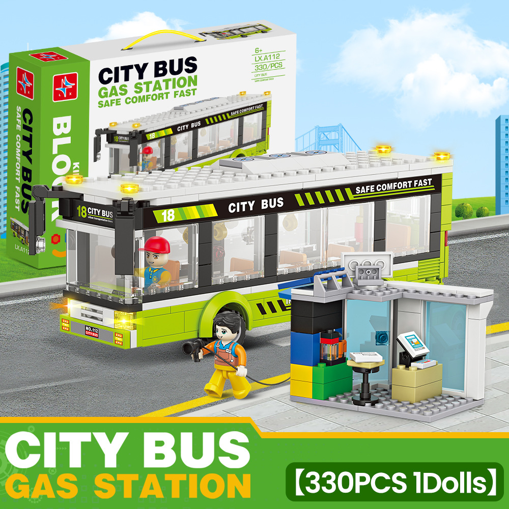 Автобус, бензоколонка, 330 шт