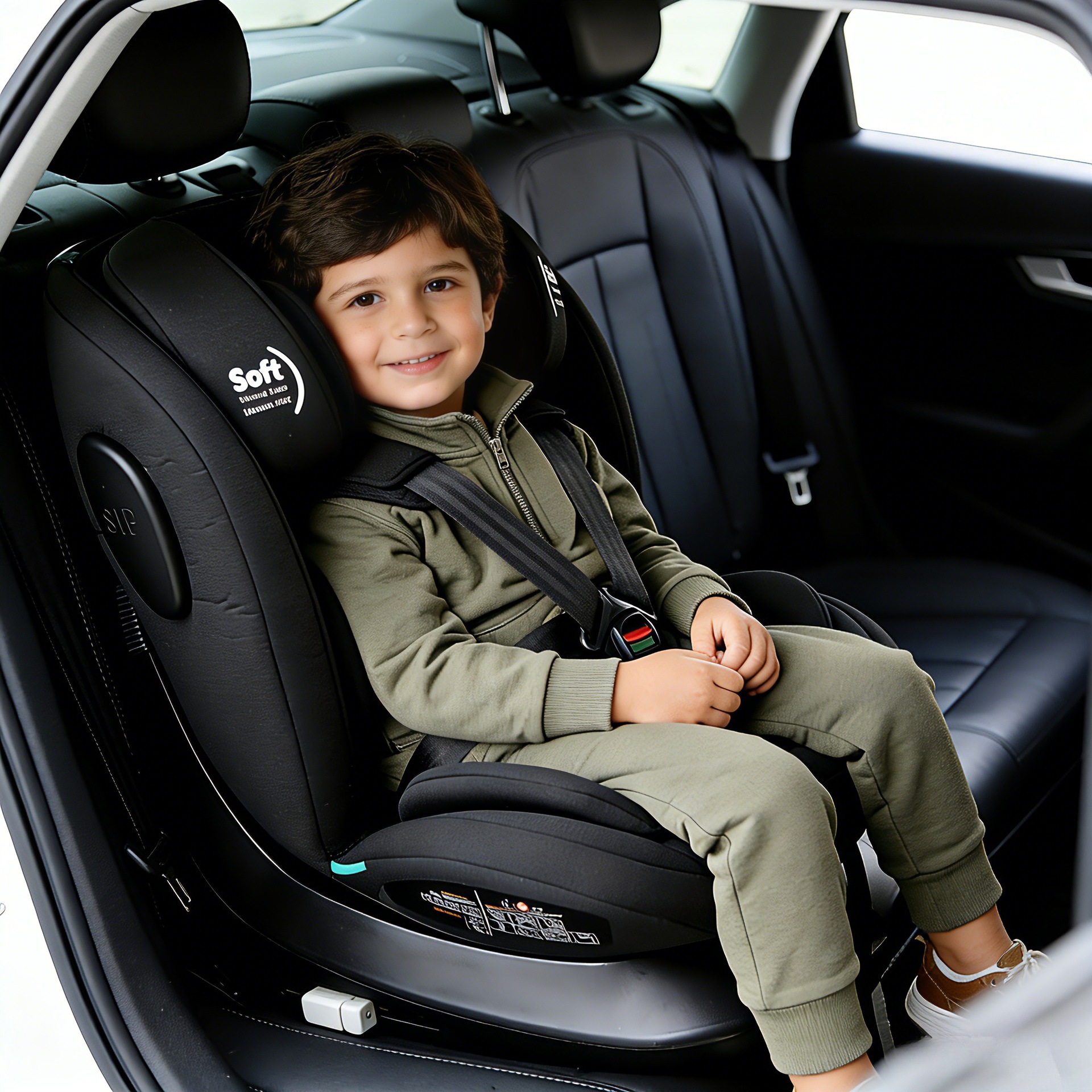 Trendybaby Car Child Safety Seat 0-12 Years Old Newborn Baby Car Seat