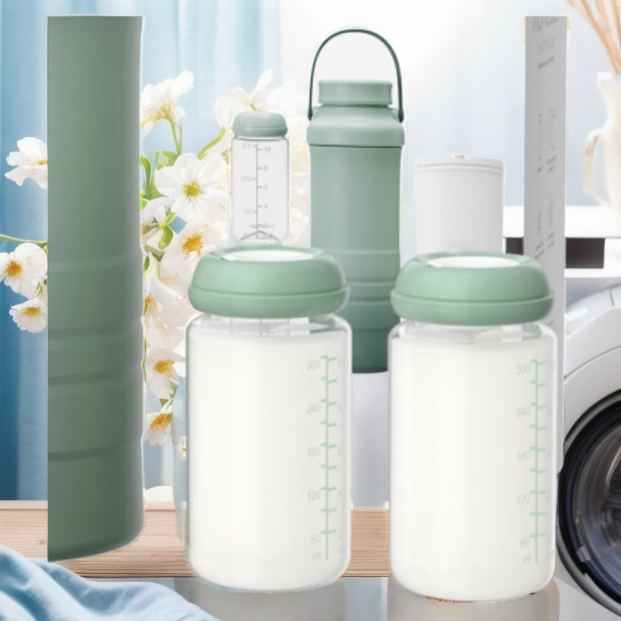Milk Storage Bottle Breast Pump Wide Diameter Pp Milk Bottle Storage Refrigeration Cup Breast Milk Preservation Bottle Milk Water Cup