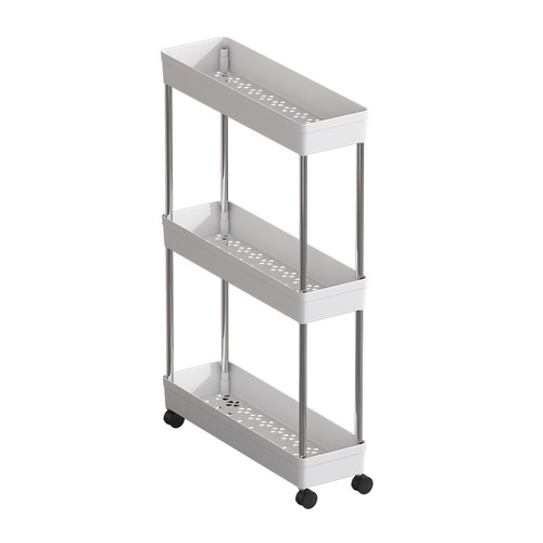 Multi-layer shelves, kitchen shelves, floor trolleys, crack storage shelves, multi-layer living room, bath finishing artifact room