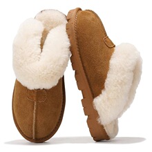 Z 72401 Winter Fur Lined Slippers ëë��Ь �羳����ѷŷ����