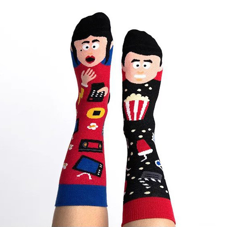 Unisex Casual Cartoon Cotton Crew Socks A Pair display picture 3