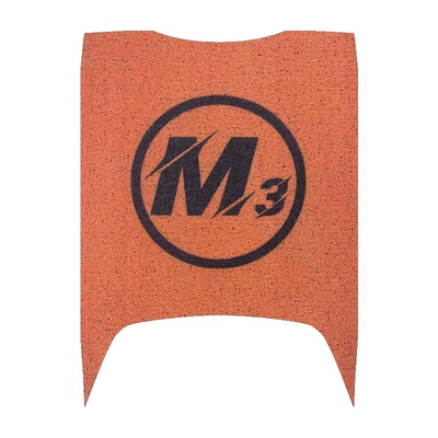 2026 Ninebot M3 New Model Electric vehicle foot mat - orange-bottom-m3-logo-no9-m3100m395-new-model
