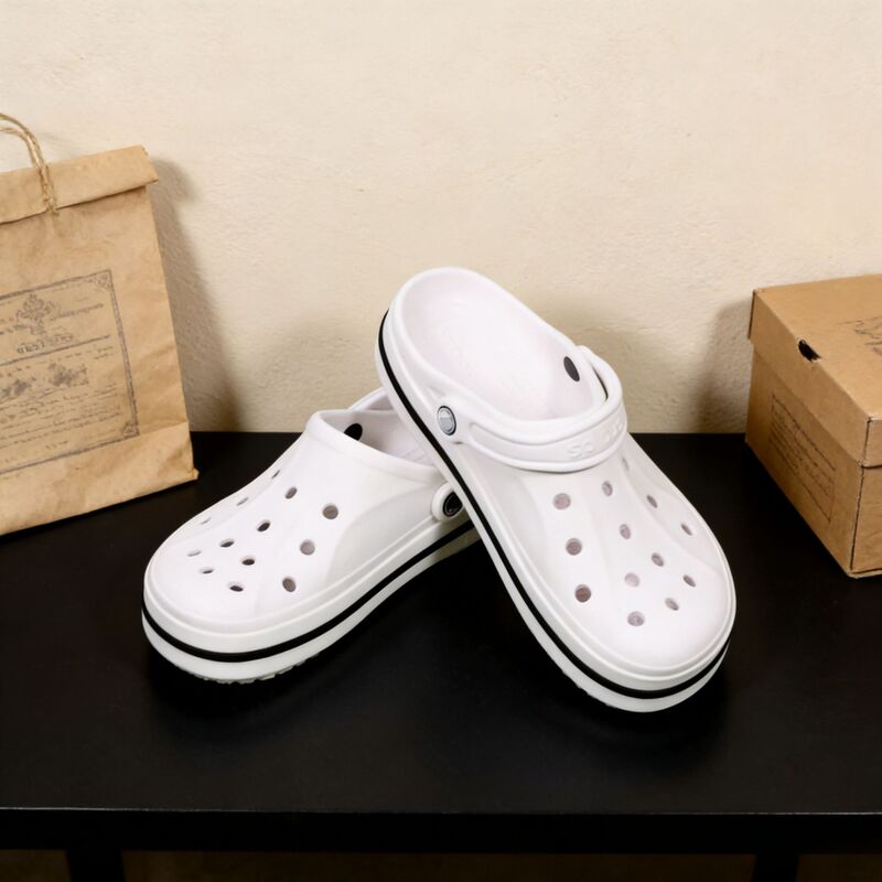 Summer Beja Clogs Women's Sandals Casual Couple Beach Shoes Men's Closed-Toe Non-Slip Slippers 205089