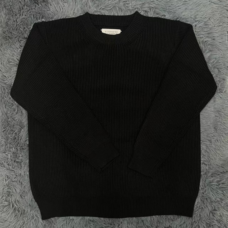 2026 New Style Solid Color Round Neck Loose Knit Sweater Fashion Trendy Long-Sleeve Unisex Sweater Simple Daily Street Style 2026 New Style Solid Color Round Neck Loose Knit Sweater Fashion Trendy Long-Sleeve Unisex Sweater Simple Daily Street Style