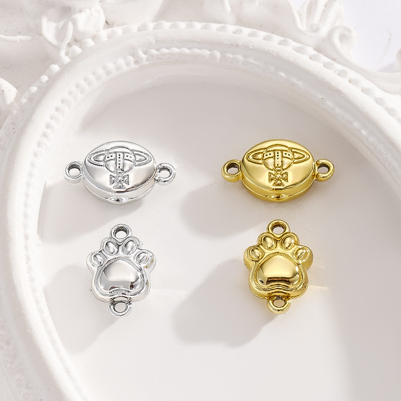 Cross-Border New Cute Cat Claw Necklace Magnetic Buckle DIY Bracelet Necklace Jewelry Strong Magnet Accessories Link Buckle