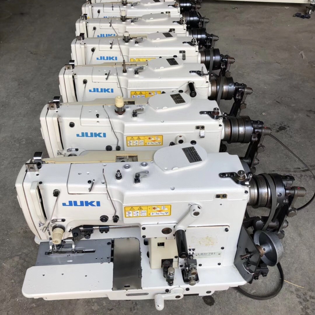 供应二手日本JUKI 重机781机械直眼机 机械平头锁眼机