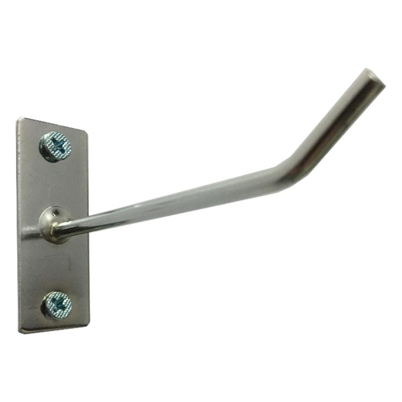 Estante de supermercado gancho de pared gancho de hierro accesorios de teléfono móvil gancho vitrina de madera con tornillos gancho de pared de clavo audaz