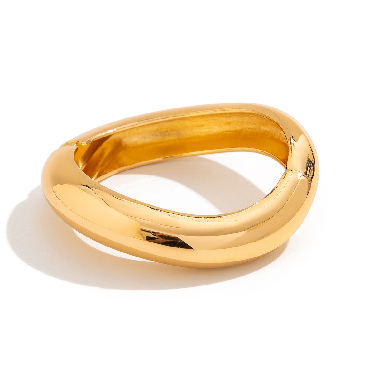 Retro Punk Solid Color Alloy Bangles Wholesale display picture 25