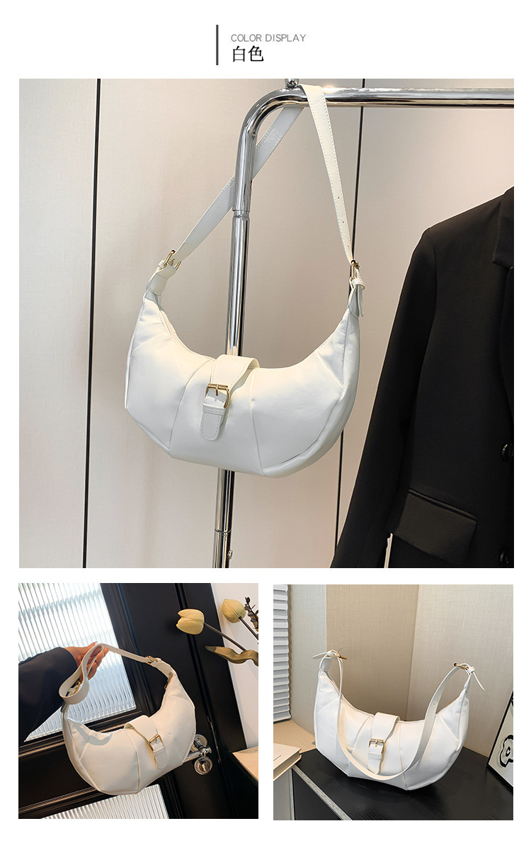 High-end 2024 autumn/winter new underarm bag, handbag, large-capacity commuting single-shoulder crossbody bag, dumpling bag undefined