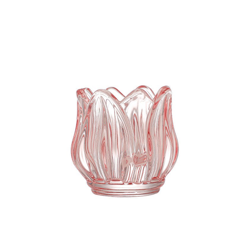 Tulipan taza de vela taza de té vela