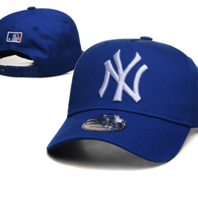 MLB棒球帽新款鸭舌帽遮阳帽男女同款刺绣帽子洋基队