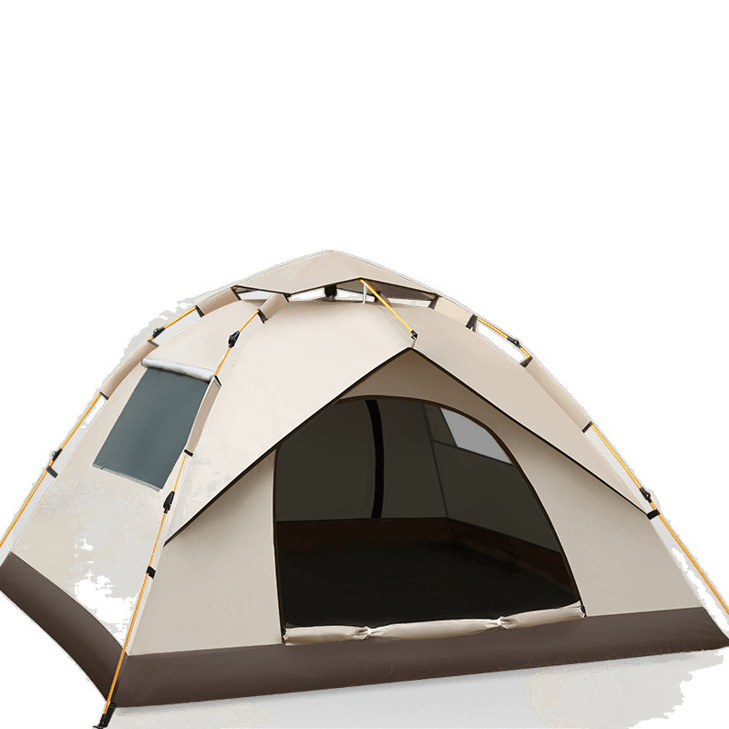 Carpa plegable al aire libre, camping portátil, juego completo de equipos, acampar durante la noche, picnic, toldo, apertura y cierre con una tecla