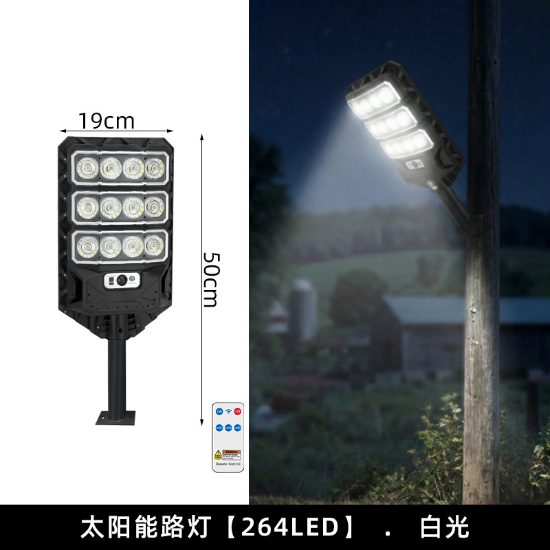 procesamiento personalizado lámpara de calle solar iluminada lámpara de patio al aire libre integrada inducción de movimiento humano lámpara de pared doméstica