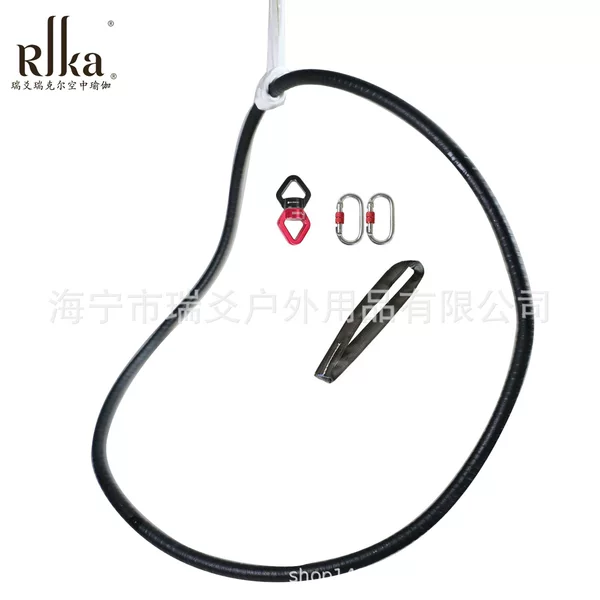 Mobius Rings 3D Rings 8-ring Special-shaped High-altitude Acrobatics Rings Steel Tube Dance Rotating Stainless Steel Gymnastics