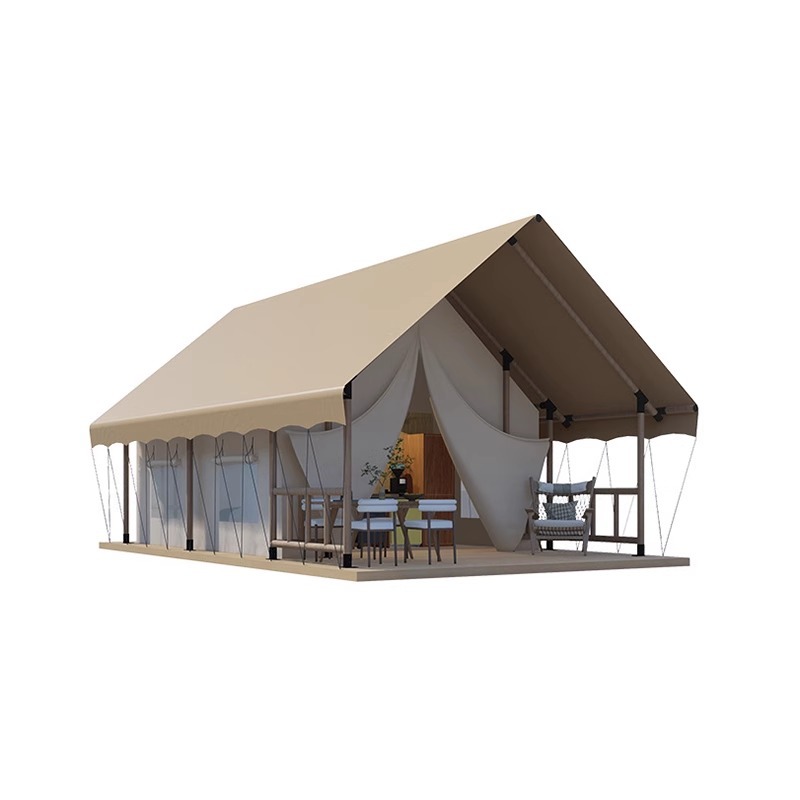 Tiendas de madera sólida de Wild Luxury Hotel High-end Camping Residence Resort Scenic Spot Tiendas de madera
