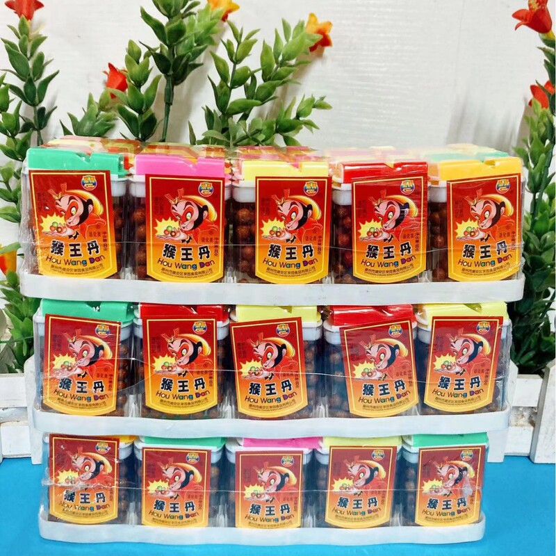 Rongyuan Monkey King Dan tangerine peel plum danzhong Hua Dan mouse shit 8090 s childhood nostalgic snack whistle candy