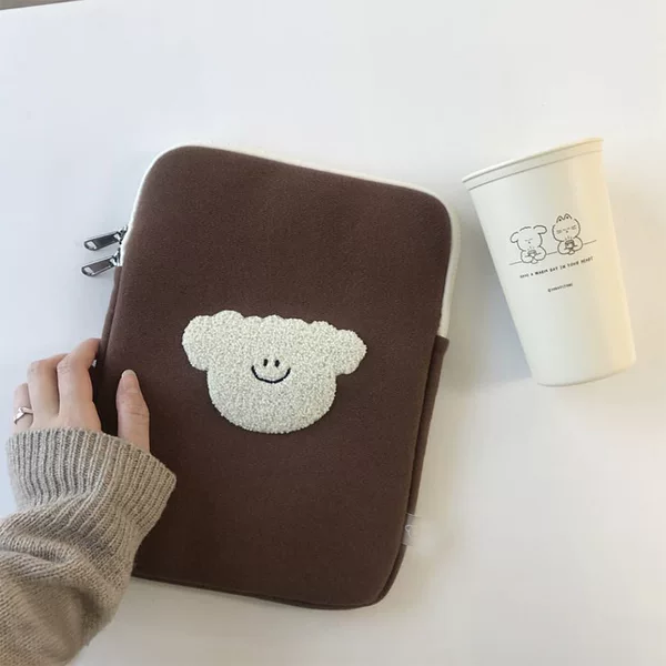 Tablet bag female cute cartoon ins Apple pro11 new air13 inch 14/15 notebook liner bag