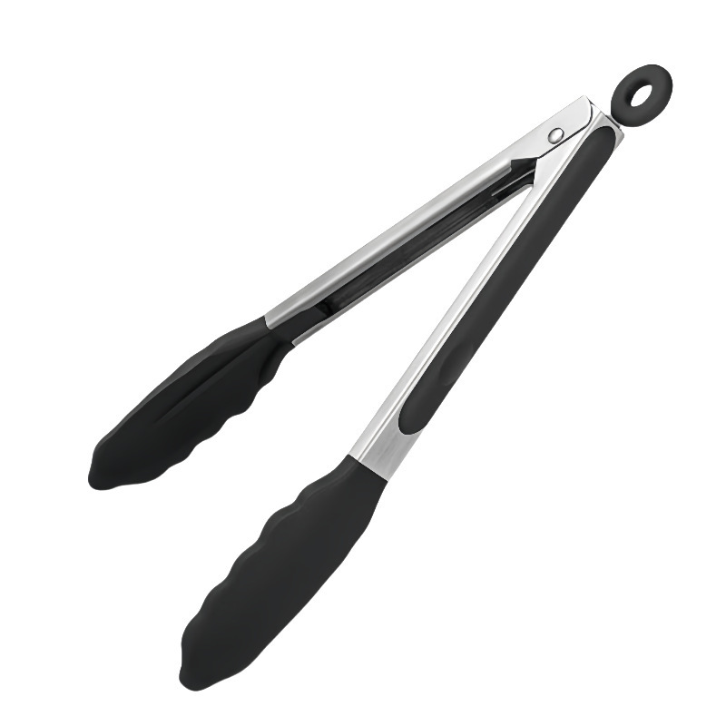 キッチン用シリコンクリップ、ノンスティックパン、火傷防止、高温耐性、家庭用バーベキューとステーキの特別セット、ステンレス製フードクリップ|undefined