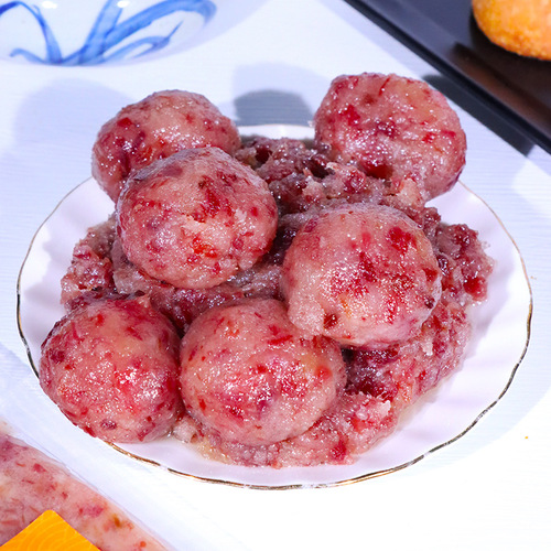 Yunnan Xuanwei ham stuffing meat 500g/bag diced ham baked moon cake stuffing household Yunnan style cloud ham stuffing