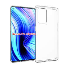 OPPO RENO 6 PRO 5G国内版手机壳保护套TPU清水套适用光面防水纹