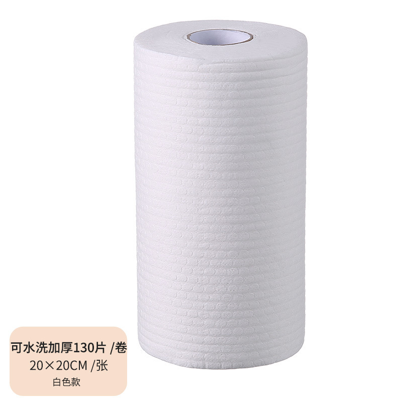 Lavar platos en húmedo y suministros de limpieza en seco para el hogar papel de cocina tela no tejida desechable absorbente sin pelusa trapo Perezoso