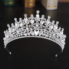 European and American Bridal Crown – New Cross-Border Design, Princess & Queen-Style Headband, Hair Accessories, Wedding Decorative Pieces – Wholesale