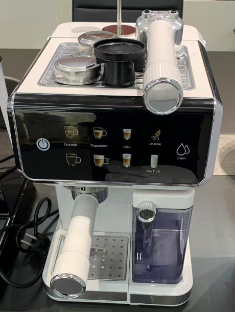 Máquina de café Espresso - con cápsulas - Blanco