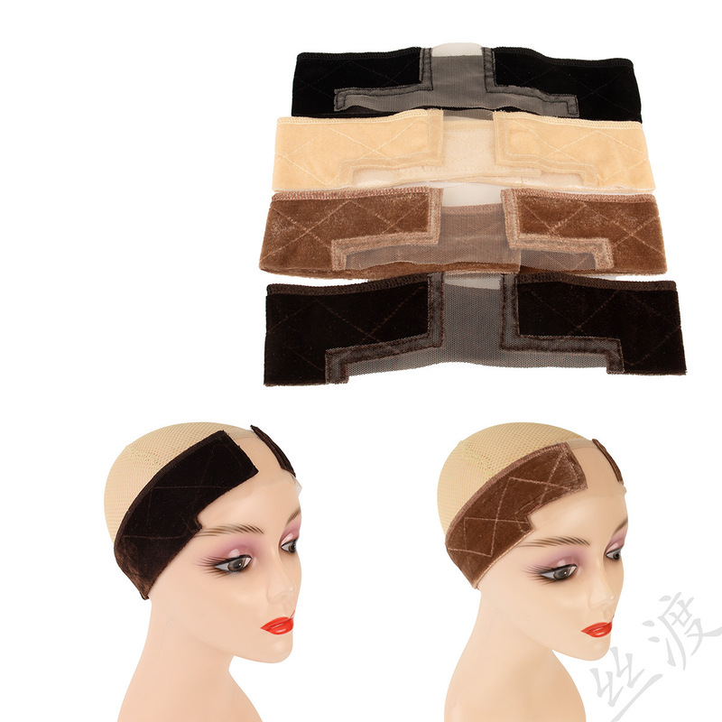 Amazon T-Shaped Lace Wig Headband Velvet Velcro Fastening Strap Lace Wig Grip Band Amazon T-Shaped Lace Wig Headband Velvet Velcro Fastening Strap Lace Wig Grip Band