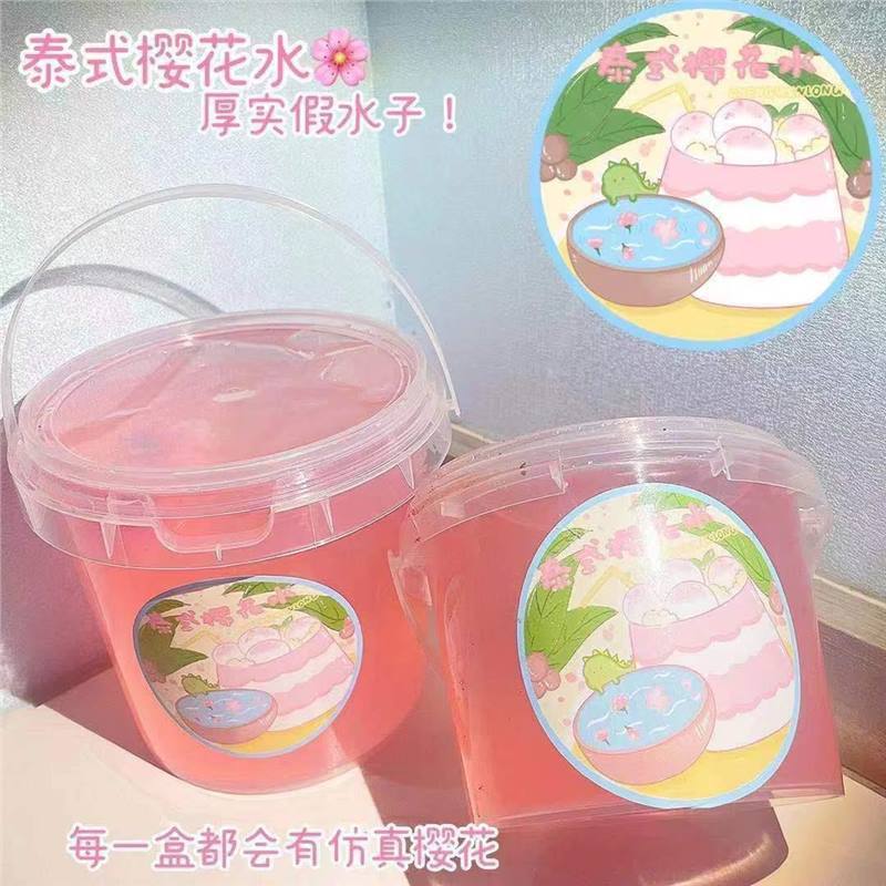 Foam Glue Super Large Bucket Internet-Famous Giant Fake Water Big Box Bubble Glue Non-Sticky Fairy Foam in a Milk Bucket for Boys and Girls Foam Glue Super Large Bucket Internet-Famous Giant Fake Water Big Box Bubble Glue Non-Sticky Fairy Foam in a Milk Bucket for Boys and Girls