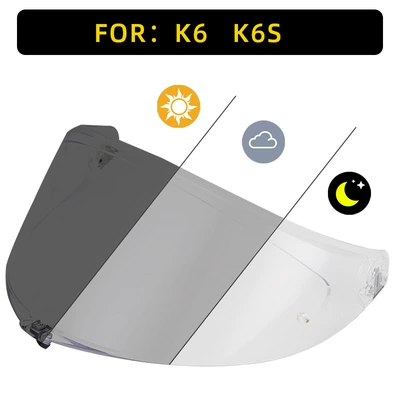 Dəbilqə (Kaska) aksesuarları: Helmet Color-Changing Lens - k6k6s-color-changing-film