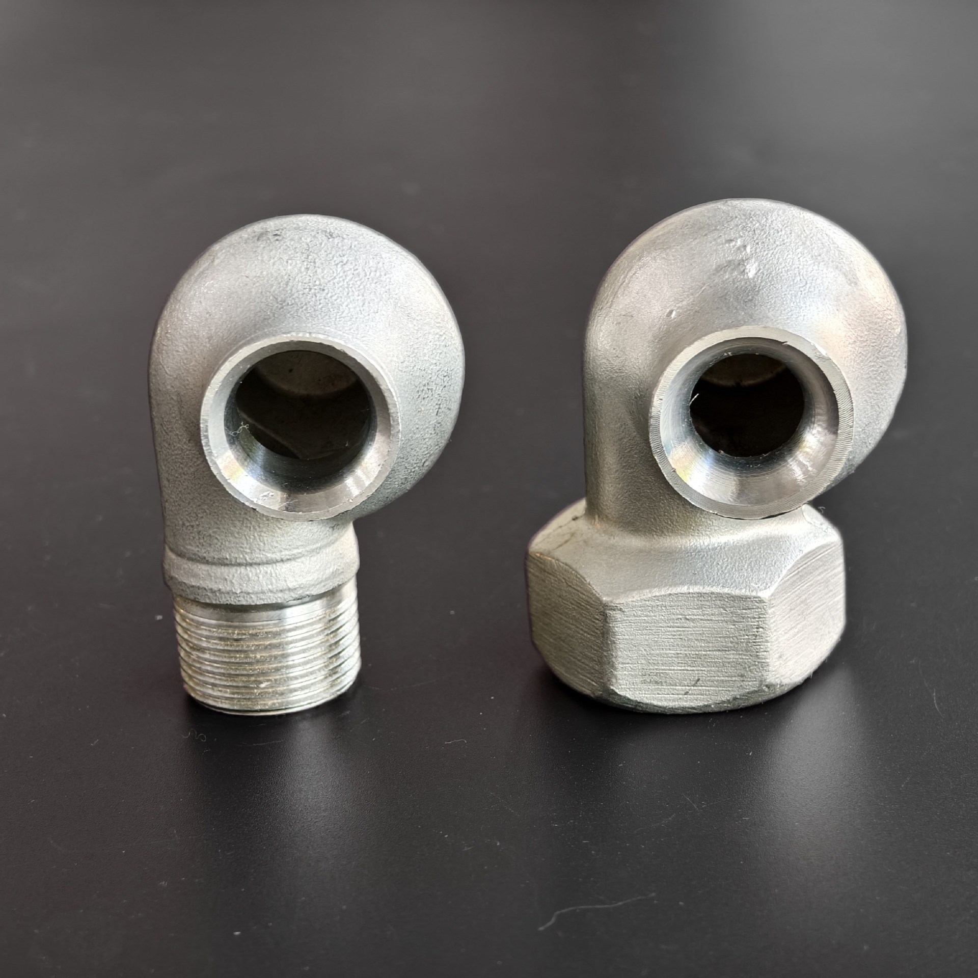 316L不锈钢涡流喷嘴脱硫塔除尘工业清洗大流量直角空心锥形喷淋头