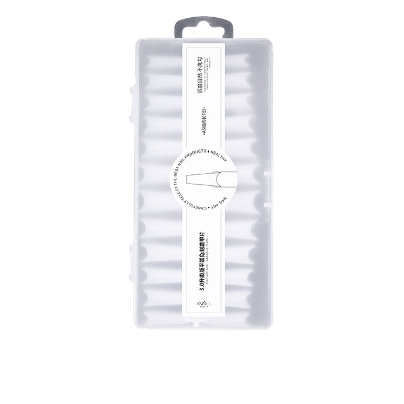 Arte de uñas perro Delgado T-tipo de cintura delgada luz parche de uñas tienda de Arte de uñas C especial Arco ultra-Largo trapezoidal ultra-Delgado parche de uñas sin costuras