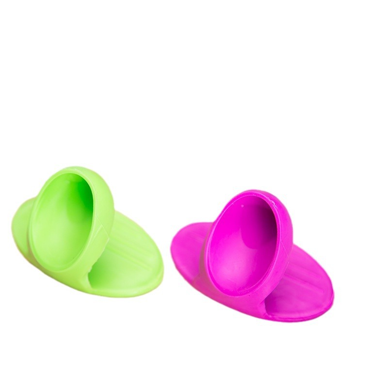 Dedo de La Manga mini clip de mano aislado multifuncional anti-scald pot clip guantes de silicona microondas horno clip protector