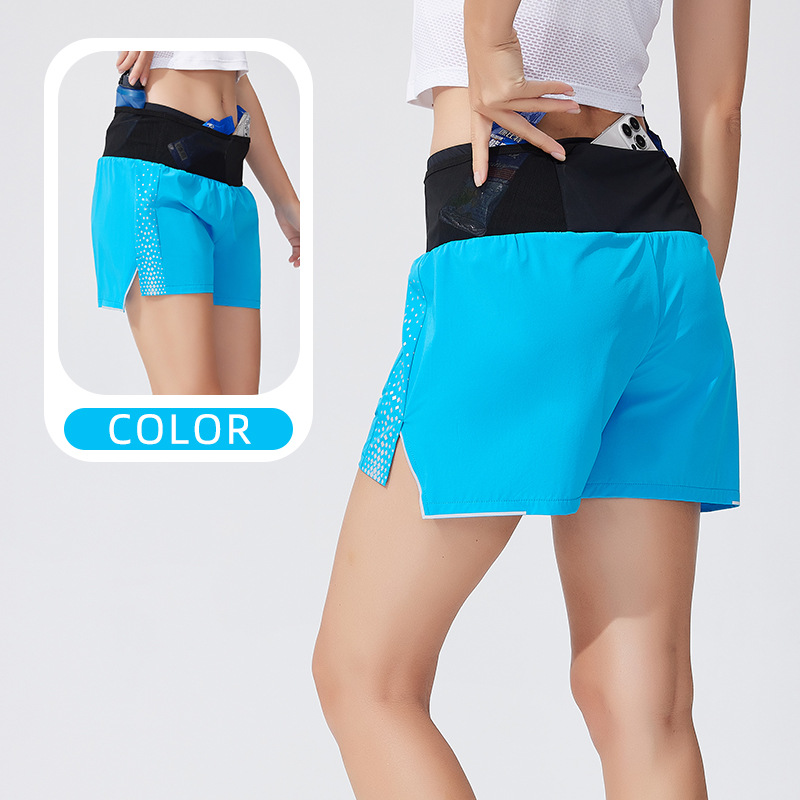 Pantalones cortos de secado rápido para correr a campo traviesa de maratón para hombres y mujeres image 12