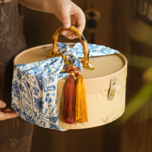 2025新款月饼包装盒高档国风硬盒8粒手提冰皮蛋黄酥中秋礼盒空盒