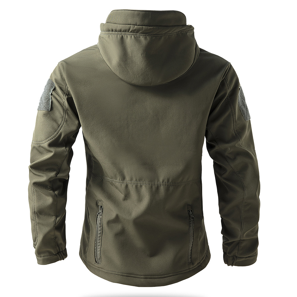 Men's 3-in-1 Breathable Windproof Camouflage Outdoor Jacket_voghion.com