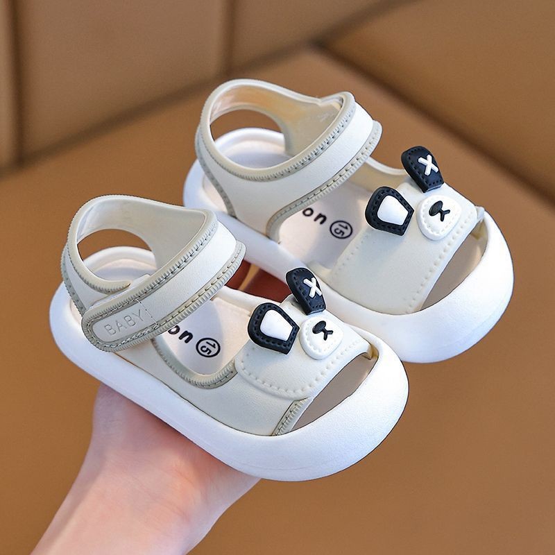 Summer Children's Ultra Lightweight Half Toe Closed Toe Shoes Non Slip Soft Soled Infant Toddler Sandals For Boys And Girls_voghion.com