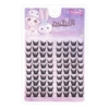 80 clusters of black golden loli eyelashes