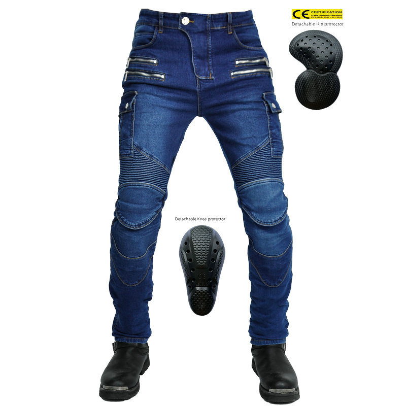 Loong biker motocicleta Vaqueros vintage Militar verde locomotora montar Pantalones fausible