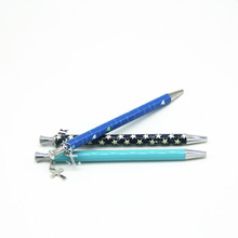 银色电镀笔 电镀圆珠笔 金属电镀挂饰笔 金属装饰笔 跳动金属笔