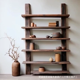 木板材;博古架;餐边柜