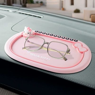 number plate multi-functional creative anti-slip: Anti-slip mat