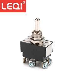 Toggle Switch Kn3(B)-202(a) Toggle Shaking Head Rocker/Twist 2 Gears 6 Feet Screw Feet