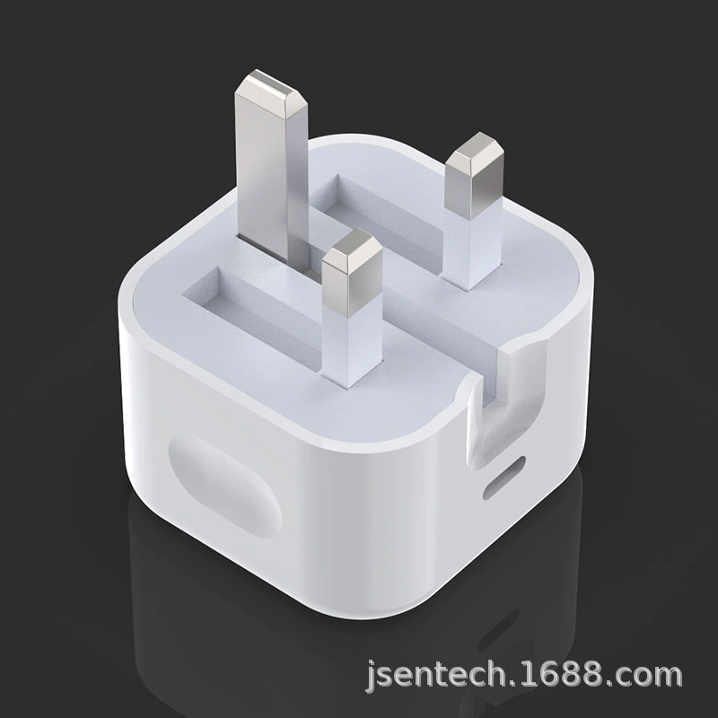 Apple совместимое зарядное устройство для iPhone 16, 20W, Индия, быстрая зарядка 20W