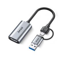 Type-C采集卡二合一USB3.0转HDMI手机游戏直播录制输出4K采集器
