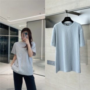 �컨��Ʒ�|25S�����¿�ϼ�ë��������ɫ�Ứ����T����Ů����ͬ��