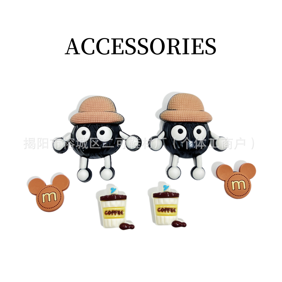 INS primavera nuevo ballet de perla punto de onda arco agujero agujero zapatos de ballet hebilla coreana diy accesorios desmontables