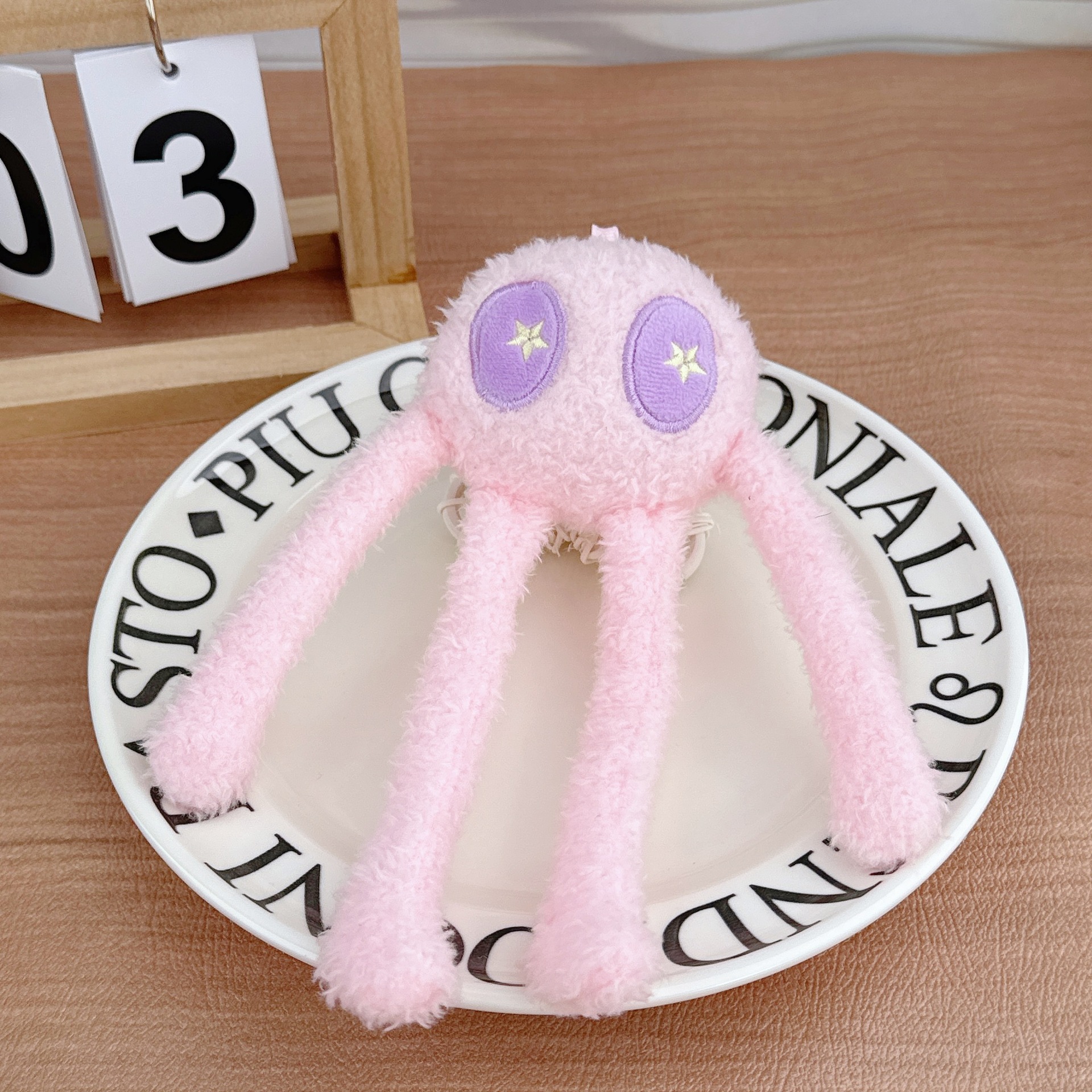 De dibujos animados pulpo llavero de peluche colgante de pulpo schoolbag adornos grab máquina Muñeca al por mayor pequeña muñeca image 8
