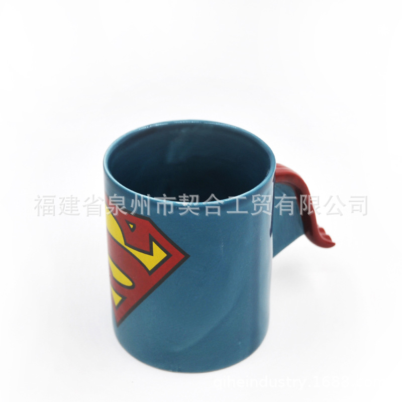 Taza de cerámica Marvel Superhéroes Vengadores Spider-Man Capitán América Hulk Dibujos animados Anime